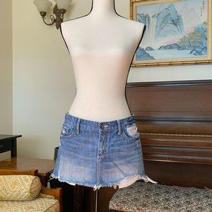 Vintage Abercrombie & Fitch Denim Mini Skirt